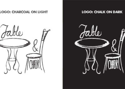 Table and Chair brand standards 5